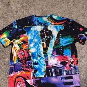 Official Juice Wrld x Vlone Cosmic Racer Tee (L)